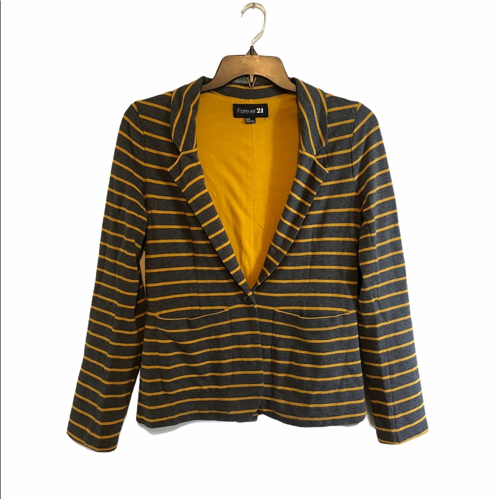 Forever 21 Striped Blazer
